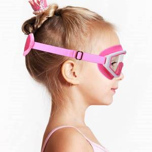 lot 42036 image: RUIGAO Kids Goggles Age 3-12, Toddler Swimming Goggles No Hair Pull, Pink Goggles for Girls