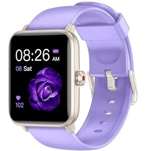 lot 42039 image: Smart Watch, Fitness Tracker with Heart Rate Monitor, Blood Oxygen, Sleep Tracking, 1.5 Inch Touchscreen Smartwatch for Android iOS Swimming Waterproof Pedometer Step Calories Tracker for Women Men
