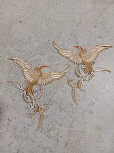 lot 42064 image: Set of 2 Embroidery Patches