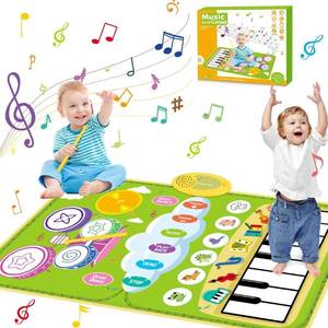 lot 42079 image: Biulotter 1 Year Old Girl Gifts, Piano Mat Baby Toys for 1 Year Old Girls & Boys, 3 in 1 Music Mat with Keyboard & Drum, Early Educational Musical Toys Birthday Gifts for 1 2 3 Year Old Girls & Boys