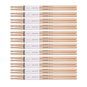 lot 42120 image: AQJUNONG 2B Drumsticks,12 Pair Maple Drum Sticks 2B, Wood Tip Drumsticks 2B Drum sticks for Adults Kids and Beginners.