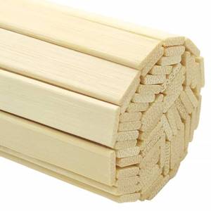 lot 42167 image: Worown 60 Pcs 15.7 Inch Strong Natural Bamboo Sticks, Wooden Craft Sticks, Extra Long Sticks, Wood Strips for Craft Projects, 38 Inch Width