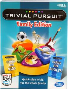 lot 42185 image: Trivial Pursuit Game Family Edition Board Game Trivia Games for Adults and Kids
