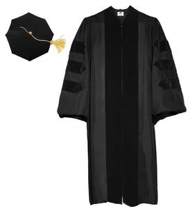 lot 42211 image: MyGradDay Deluxe Doctoral Graduation Gown Unisex