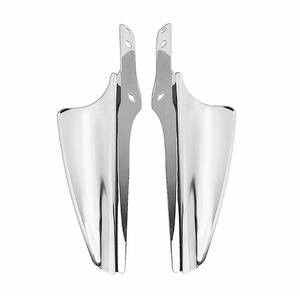 lot 42220 image: YHMTIVTU Motocycle 1 Pair Fork Mount Wind Deflectors Fit for Harley Road King Street Glide Electra Glide FLHT FLHR FLHX 1995-2023 Chrome