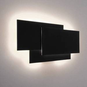 lot 42242 image: Ralbay 15.7536W LED Modern Wall Sconce Indoor Matte Black Wall Mount Light for Living Room Bedroom Staircase Hallway Natural White 4000K
