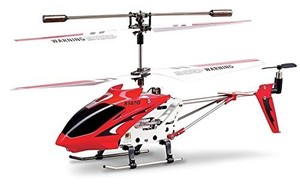 lot 42256 image: Syma S107S107G RC Helicopter with Gyro- Red