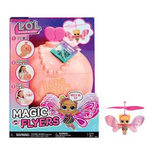 lot 42287 image: L.O.L. Surprise Magic Flyers Flutter Star- Hand Guided Flying Doll, Collectible Doll, Touch Bottle Unboxing, Great Gift for Girls Age 6, Multicolor