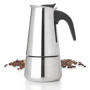 lot 42339 image: Mixpresso 9 Cup Greca Stovetop Espresso Maker 450ml15oz, Moka Pot with Coffee Percolator Design, Stainless Steel Stove Top Coffee Maker for Camping or Home Use, Italian Coffee Maker Stovetop