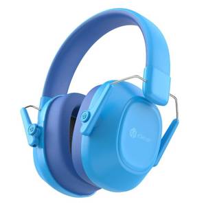 lot 42346 image: iClever Noise Cancelling Headphones for Kids, SNR 29dB Safety Noise Reduction Ear Muffs for Autism Sensory &Concentration Aid, Ear Hearing Protection for FireworksEventMonster TruckConcert