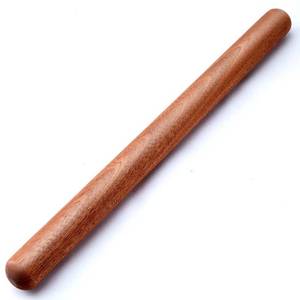 lot 42357 image: Aisoso French Rolling Pin, 17.7 Inches Wood Rolling Pin for Baking Extra Long Thickened, Classic Wooden Dough Roller for Fondant Pizza Pie Crust Cookie Pastry, Essential Kitchen Utensil, Brown