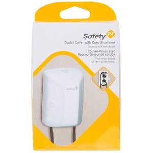lot 42374 image: Safety 1st Outlet Cover with Cord Shortener for Baby Proofing