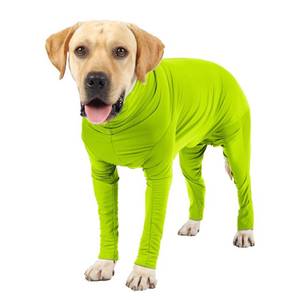 lot 42425 image: Parderry Dog Onesie After Surgery Recovery Suit for Small Miedium Large Female Male Neuter Dogs Pet Surgical Anxiety Body Suits Claming Pajamas. XL