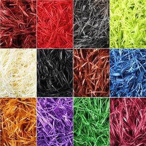 lot 42507 image: Chuangdi 1.3 lb Paper Shred Packing Grass 600 g 21 oz Graduation Multicolor Grass Basket Filler Raffia Grass for DIY Gift Wrapping Basket Filling Birthdays Weddings Party Decoration(Dark Color)