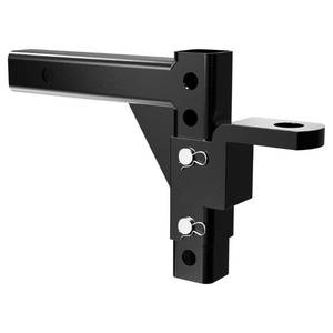 lot 42512 image: Trailer Hitch Adjustable Mount Hitch with 2 Hitch Pins, Fit 2 Inch Ball and Class 3 Tow Hitch, 5000 Lbs Towing Capacity for Trailers Campers Boats Pickups Rv