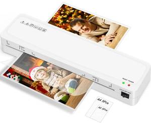 lot 42526 image: Laminator Machine, Sweleke A3 Laminating Machine with 10 Laminating Sheets, 11x 17 Thermal Lamination Machine for Home, 13 Inch Laminator Machine Hot and Cold for School Office Use