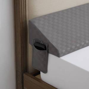 lot 42559 image: JKMAX Bed Wedge Pillow for Headboard - Bed Gap Filler King Size��76x10x6��- Mattress Gap Filler��0-8��- Pillow Wedge for Headboard Gap - Headboard Pillow to Fill The Gap Between Headboard and Mattress