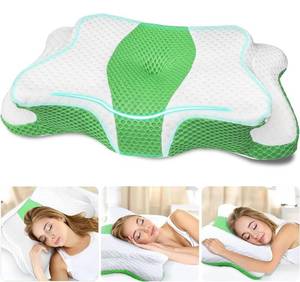 lot 42587 image: 5X Pain Relief Cervical Pillow for Neck and Shoulder Support,Hollow Design Cervical Memory Foam Pillows, Orthopedic Ergonomic Neck Pillow,Contour Bed Pillow for Side,Back,Stomach Sleeper����
