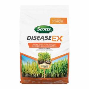 lot 42589 image: Scotts DiseaseEx Lawn Fungicide 10 lbs. 5 000 sq. ft. - Retail $144.03