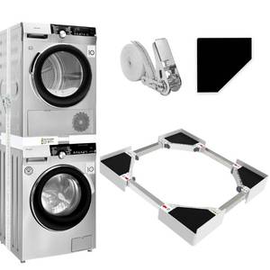 lot 42611 image: Kiss Core 29 inch Stacking Kit for Washer and Dryer, Universal Stacking Kit for Washing Machine and Dryer, Adjustable 292827262524 Stacking Kit with Ratchet Strap