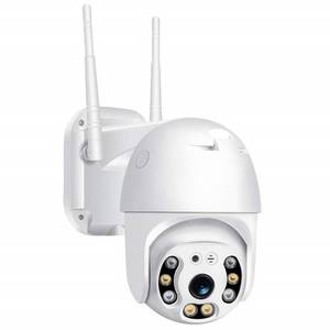 lot 42692 image: Pan Tilt Outdoor Security Camera, 1080P Home WiFi IP Camera, Pan Tilt Dome Surveillance Cam, Two Way Audio Motion Detection Clear Night Vision Onvif Waterproof CCTV Camera Support Max 128G SD