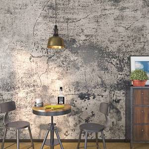 lot 42752 image: FunStick 15.7x240 Stained Grey Concrete Contact Paper for Countertops Self Adhesive Removable Concrete Wallpaper Peel and Stick Industrial Faux Cement Wall Paper Roll for Bathroom Living Room Desk