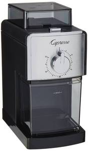 lot 42780 image: Capresso Burr Grinder, Black, 10Hx8Lx6W