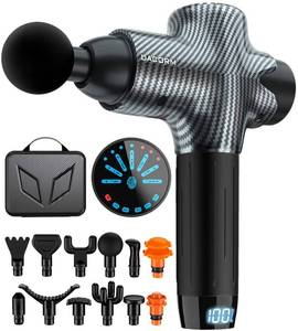 lot 45777 image: DACORM Massage Gun, Muscle Massage Gun Deep Tissue for Athletes, Portable Percussion Massager for Pain Relief - with 15 Massage Heads, Black