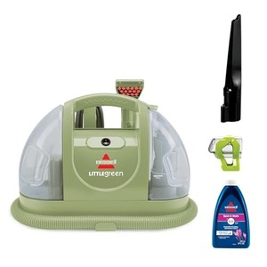 lot 45819 image: BISSELL Little Green Multi-Purpose Portable Carpet and Upholstery Cleaner, Car and Auto Detailer, with Exclusive Specialty Tools, Green, 1400B