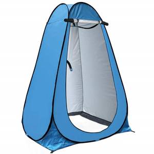 lot 45890 image: anngrowy Pop Up Shower Tent Portable Outdoor Camping Bathroom Toilet Tent Changing Dressing Room Privacy Shelters Room for Hiking and Beach Sun Shelter Picnic Fishing - UPF40 Waterproof