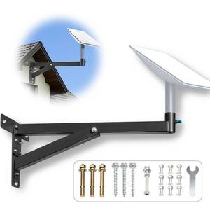 lot 45934 image: Starlink Long Wall Mount, Heavy Duty Starlink Mounting Kit with Starlink Mount Adapter, Starlink Pole Mount for Starlink Internet Kit Satellite, Compatible with V2 Starlink