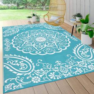 lot 45936 image: Pauwer Waterproof Outdoor Rug 5x8, Reversible Outdoor Plastic Straw Rug, Outdoor Patio Rug for Camping, Outside RV Mat, Indoor Outdoor Rugs Carpet for RV, Picnic, Backyard, Deck, Balcony, Porch