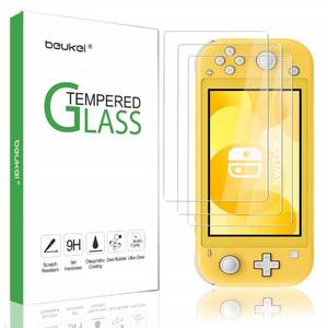 lot 68785 image: beukei (3 Pack) Screen Protector Tempered Glass Compatible for Nintendo Switch Lite 2019, 9H Hardness, Anti Scratch, Bubble Free
