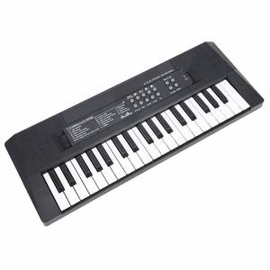 lot 68805 image: Electric Piano, 37 Keys Rechargeable Piano Keyboard, Portable Size, Dual Power Supply System, Learning Musical Instruments for Boys Girls Beginners