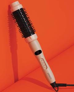 lot 68837 image: Thermal Brush for Blowout Look - 1.5 Inch Heated Round Brush - 1 12 Inch Ionic Hot Brush for Hair Curling - Volumizing Brush for Smooth & Curl Styling Dual Voltage