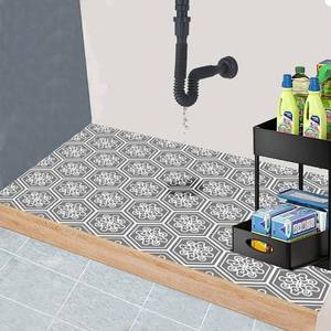 lot 69811 image: SFSGQZTZ Under The Sink Mat, 24 X 36 in, Durable & Waterproof Premium Mats to Protect Kitchen & Bathroom Cabinets, Absorbent & Easy to Clean Shelf Liner, Grey