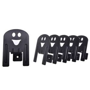 lot 69819 image: NEW JETO Non Slip Mattress Gaskets - Sturdy Adjustable Anti-Slip Baffle Cartoon Mattress Holder Black Metal Pad Gripper Easy to Install Suitable for Most Bed Frames 6 Pcs