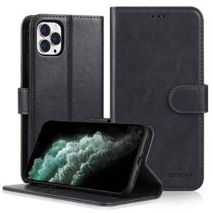 lot 69831 image: JOYSIDEA iPhone 11 Pro Wallet Case, PU Leather Magnetic Flip Folio Phone Case with Credit Card Holder, Stand & Shockproof Cover for iPhone 11 Pro 5.8 inch, Retro Brown