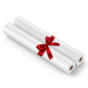 lot 69837 image: Relassy A4 Thermal Printer Paper Rolls x2, 8.3x236 Roll of Paper Compatible with Relassy Portable Printers Wireless for Travel and Other Portable Thermal Printers, White