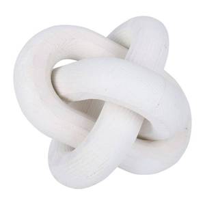 lot 69874 image: JStnana 3-Link Wood Chain Link Decor, Coffee Bar Table Decor, Farmhouse Wood Chain Knot Boho Hand Carved Decorative Wood Link Chain for Entryway Dinning Table Bookshelf Tiered Tray Home Decor (White)