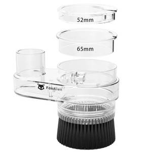 lot 69878 image: FoxAlien 69mm Diameter Dust Shoe for CNC Router Machine, Compatible with 52mm Spindle Motor and 65mm Router, Hose Diameter 38mm