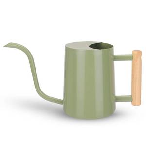 lot 69891 image: CEWOR Watering Can Indoor Plants Sage Green 35 Oz Cute Watering Can Indoor Metal Watering Can Pot with Long Spout for Indoor House Plants Bonsai Outdoor Garden Flower Decorative