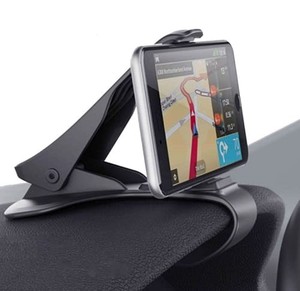 lot 69916 image: YOVECATHOU Universal Car Dashboard Mount Holder Stand Clamp Cradle Clip for Cell Phone GPS Navigation Clip on Dash Phone Holder Durable Mount