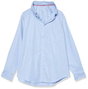 lot 69921 image: French Toast Boys Long Sleeve Oxford Shirt (Standard & Husky), Light Blue, 16 Husky