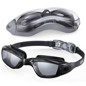 lot 69926 image: Aegend Swim Goggles, FlexibleDetachable Swimming Goggles No Leaking Full Protection Adult Men Women Youth, Black