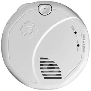 lot 69928 image: First Alert Battery Powered Z-Wave Smoke Detector & Carbon Monoxide Alarm, Works with Ring Alarm Base Station, 2nd Generation