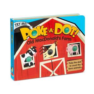 lot 69962 image: Melissa &amp Doug Childrens Book - Poke-a-Dot Old MacDonalds Farm (Board Book with Buttons to Pop) - FSC Certified