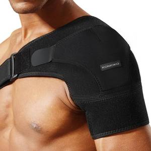 lot 69988 image: Komoko Shoulder Brace, Rotator Cuff Support Brace and Arm Sling for Pain Relief, Shoulder Compression Sleeve for Preventing Strains and Dislocation, Adjustable Fits Left and Right Arm, Men & Women