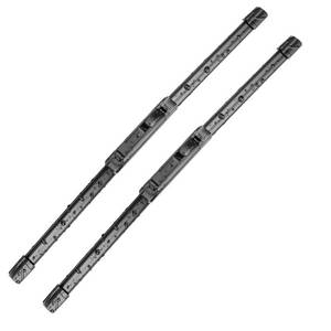 lot 69989 image: Fabysky OEM Quality 26 inch  22 inch Universal JU Hook Front Windshield Wiper Blades For My Car All-Season Automotive Replacement Blades 2 Pack