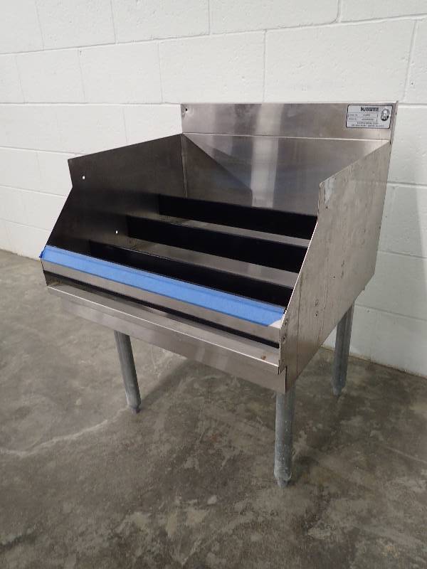 lot 71 image: Krowne Stainless Bar Back Bottle Stand